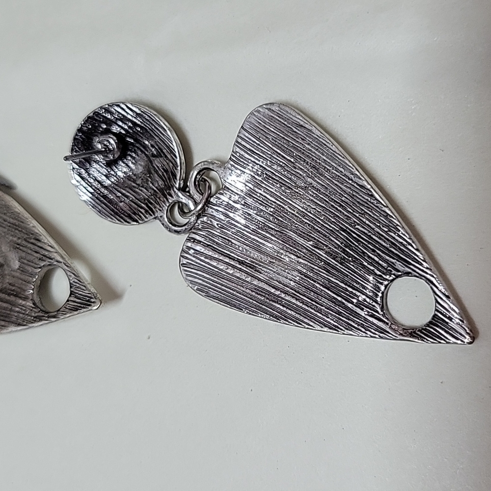 💥LAST ONE💥Large Ouija Planchette Sun & Moon Vintage Style Dangle Earrings - Picture 5 of 5